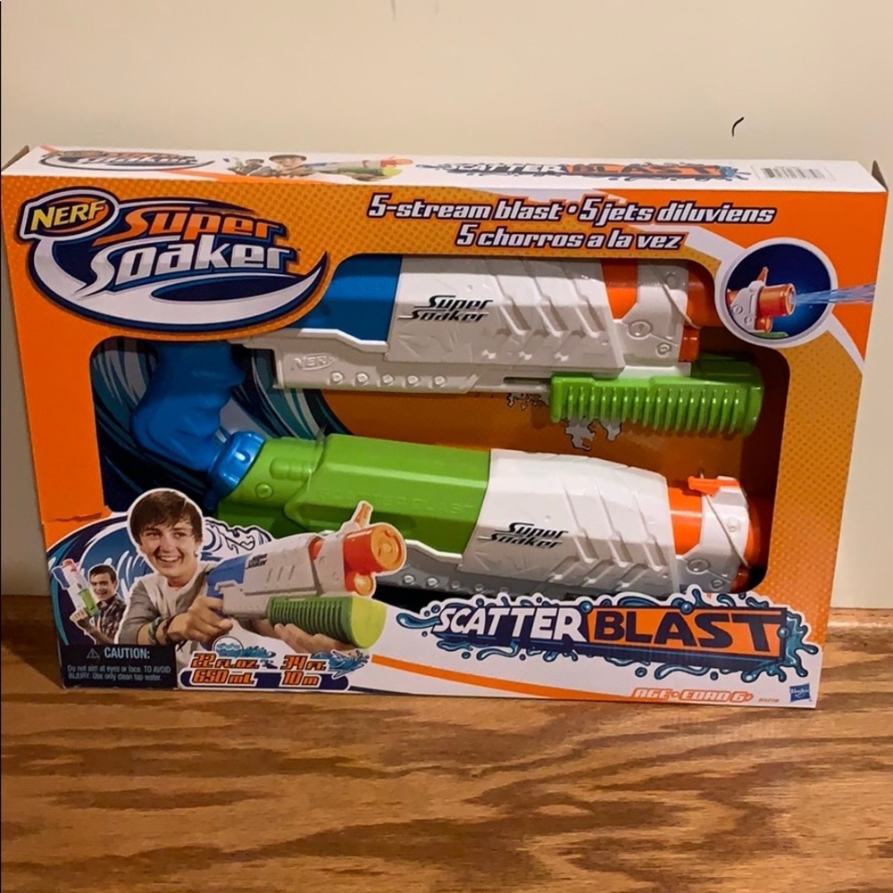 New NERF Super Soaker- Set off 2.